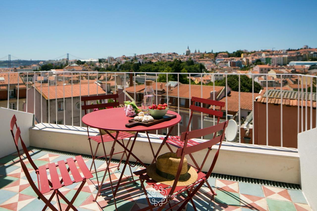 Central Rooftop Apartment By Lovelystay Lissabon Buitenkant foto